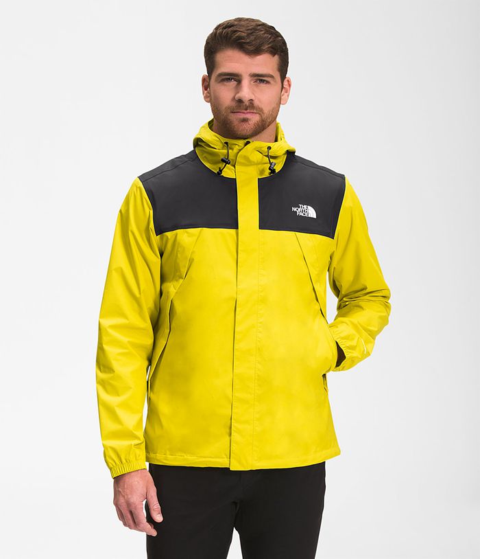 Chubasquero The North Face Hombre Amarillo/Negras Antora 92317ORHI